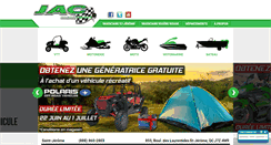 Desktop Screenshot of jacmotosport.ca